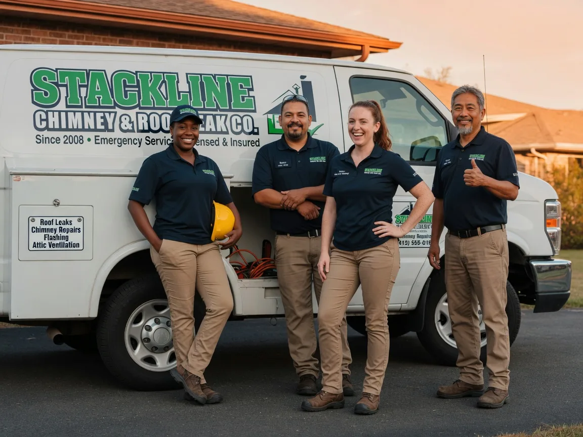 Chimney flashing repair company in Grantsburg, WI